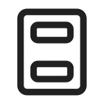 Document Header Footer SVG Icon